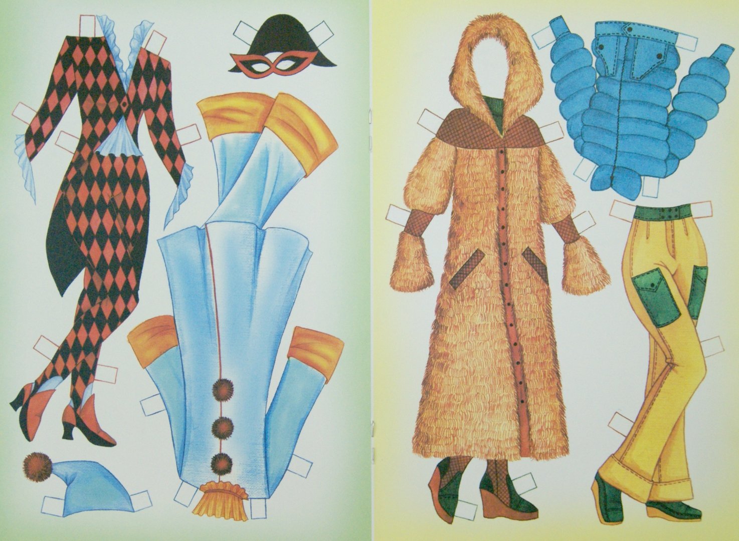 Иллюстрация 1 из 15 для Бумажная кукла "Оксана" | Лабиринт - книги. Источник: Лабиринт