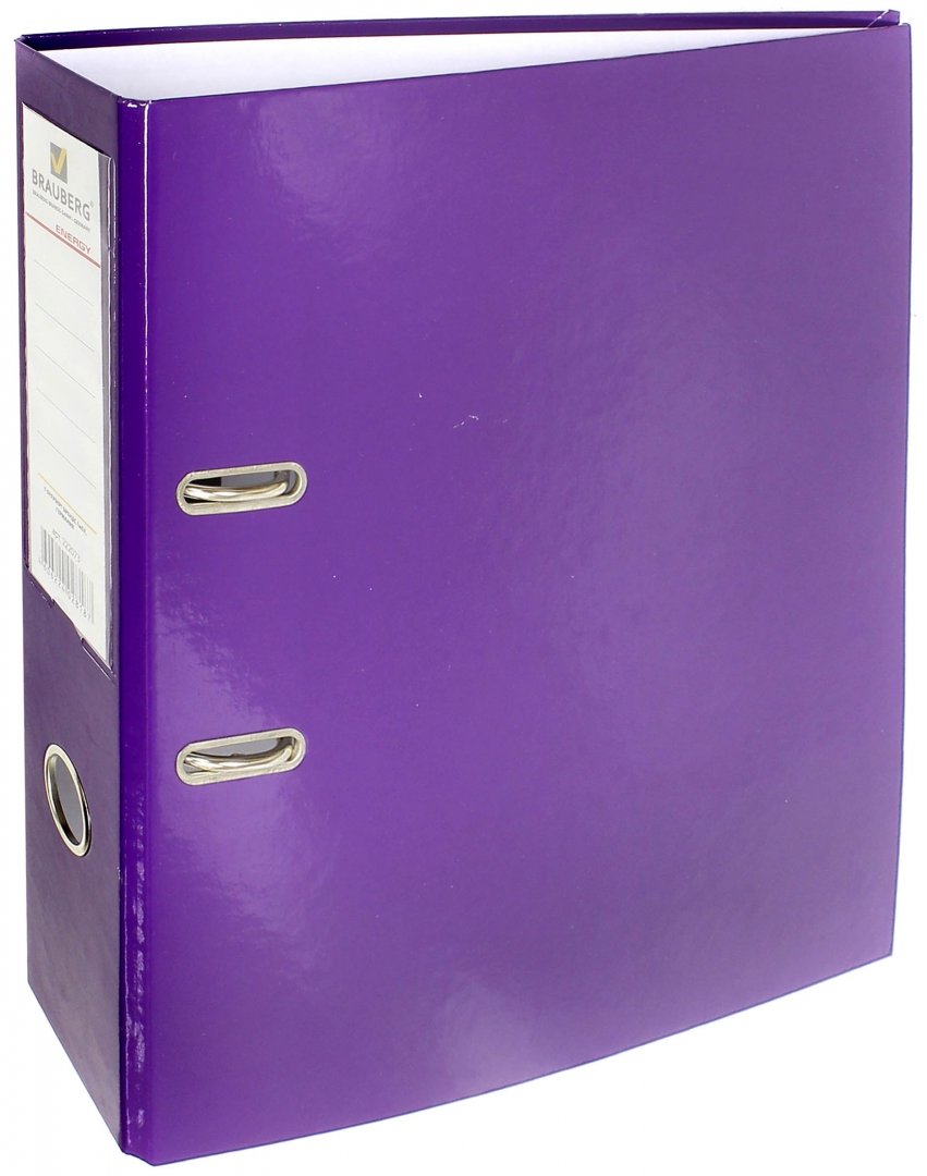 Иллюстрация 9 из 11 для Папка-регистратор, А4, 80 мм, фиолетовая | Лабиринт - канцтовы. Источник: Лабиринт