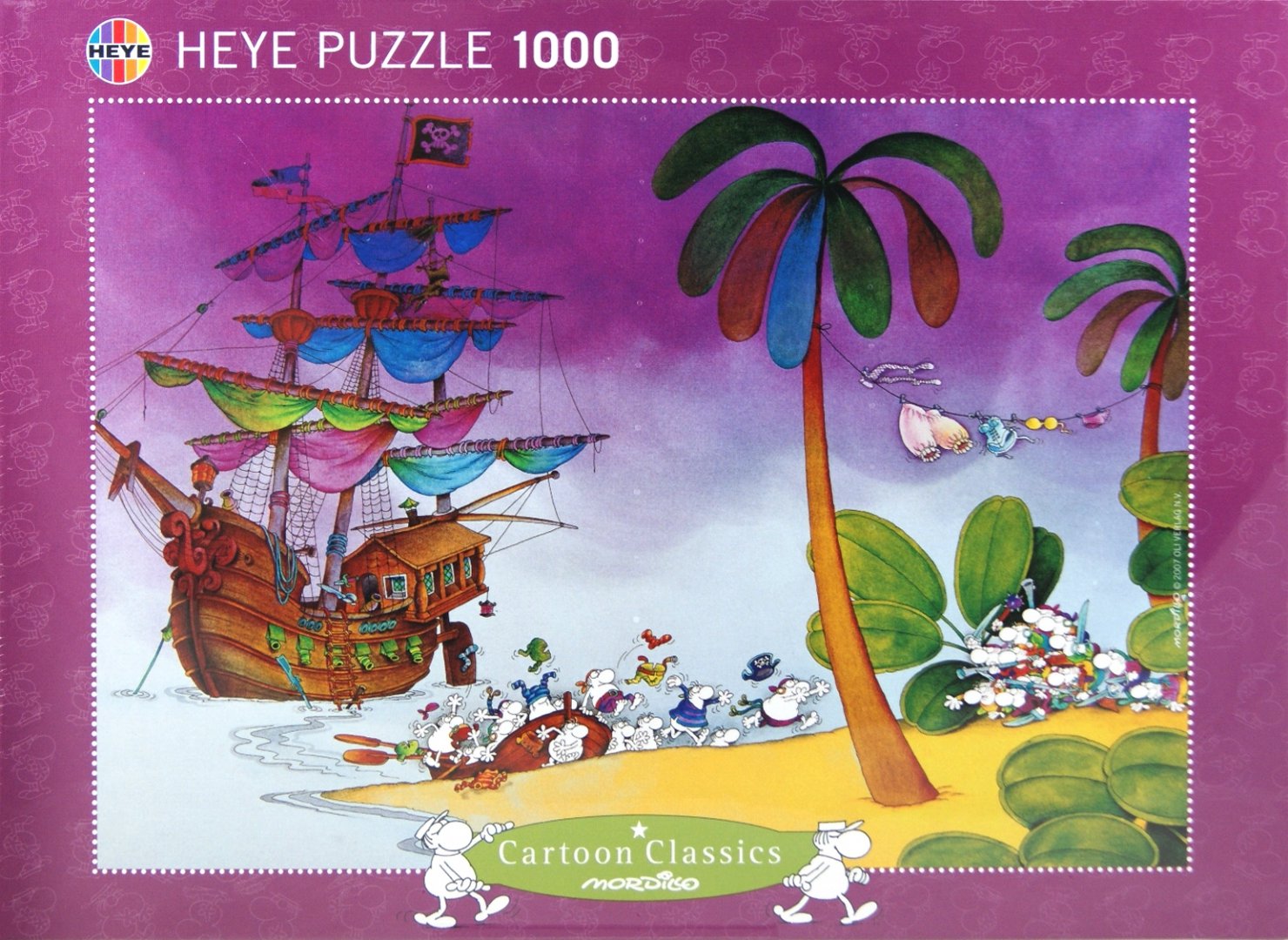 Иллюстрация 1 из 2 для Puzzle-1000 "Западня, Mordillo, Classics" (29215) | Лабиринт - игрушки. Источник: Лабиринт