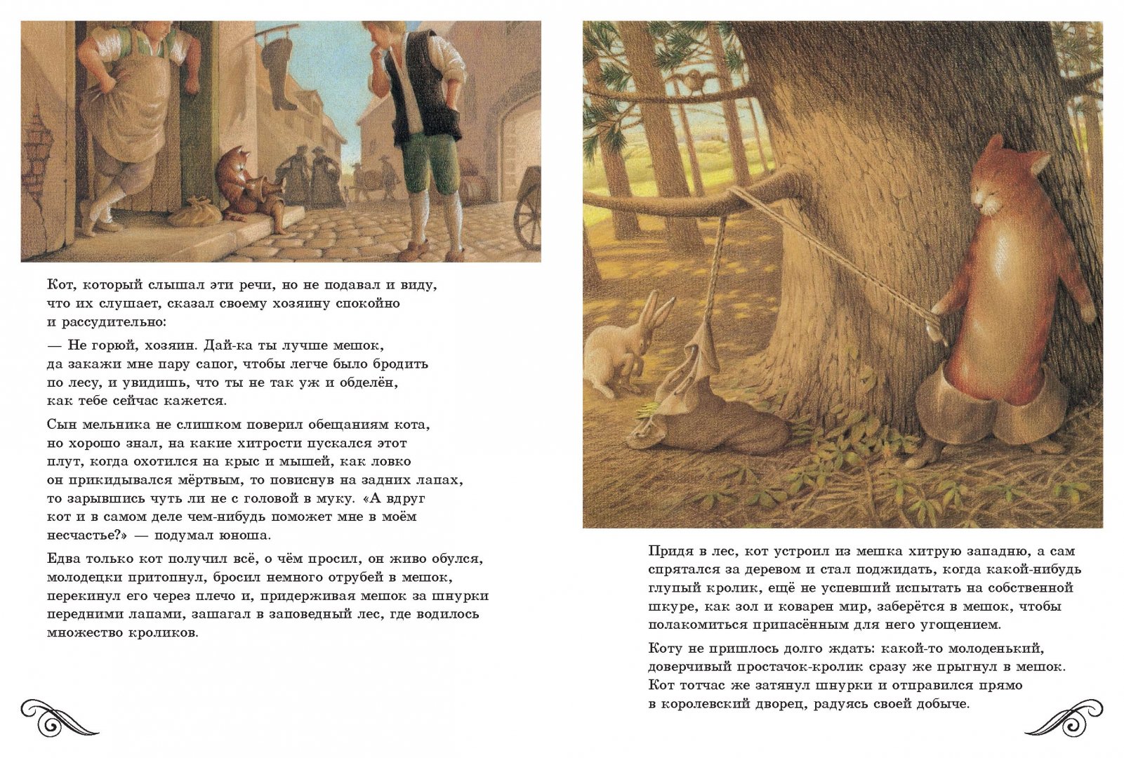 Иллюстрация 6 из 11 для Кот в сапогах (иллюстрации Фреда Марселлино) - Шарль Перро | Лабиринт - книги. Источник: Лабиринт
