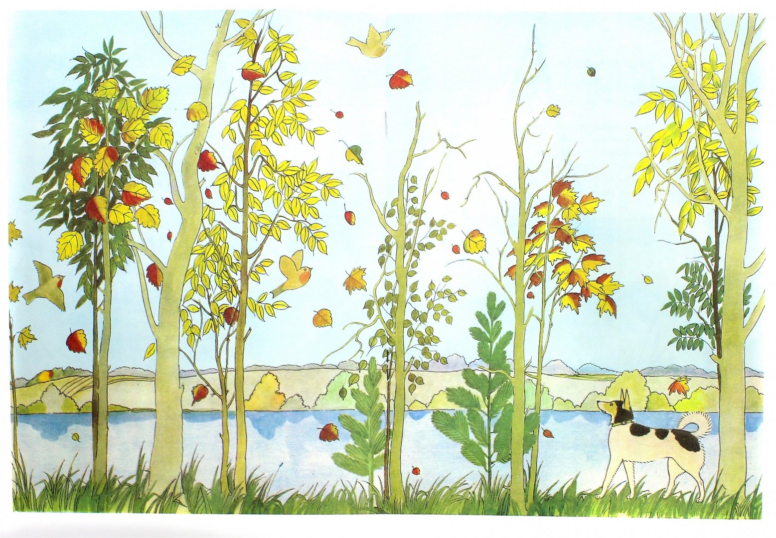 Иллюстрация 1 из 32 для Ясень-ясенек - Елена Благинина | Лабиринт - книги. Источник: Лабиринт