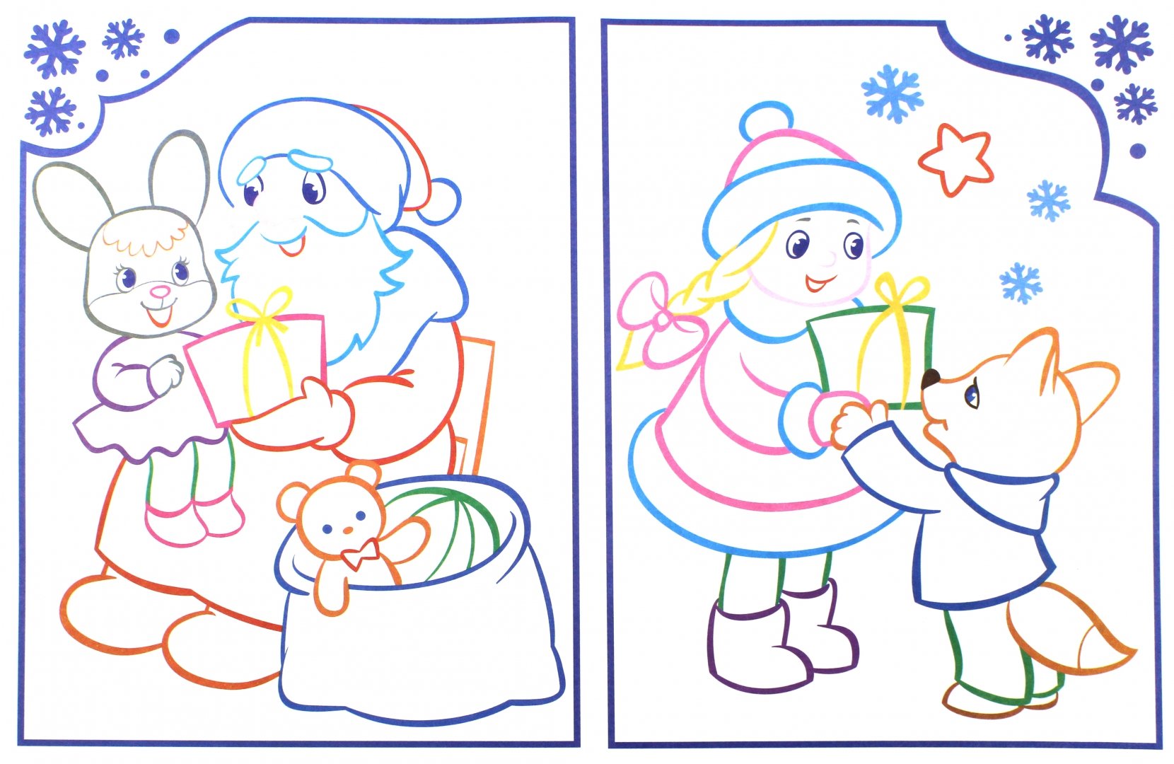 Иллюстрация 1 из 22 для Новогодняя раскраска 3+ - Аня Куприянова | Лабиринт - книги. Источник: Лабиринт