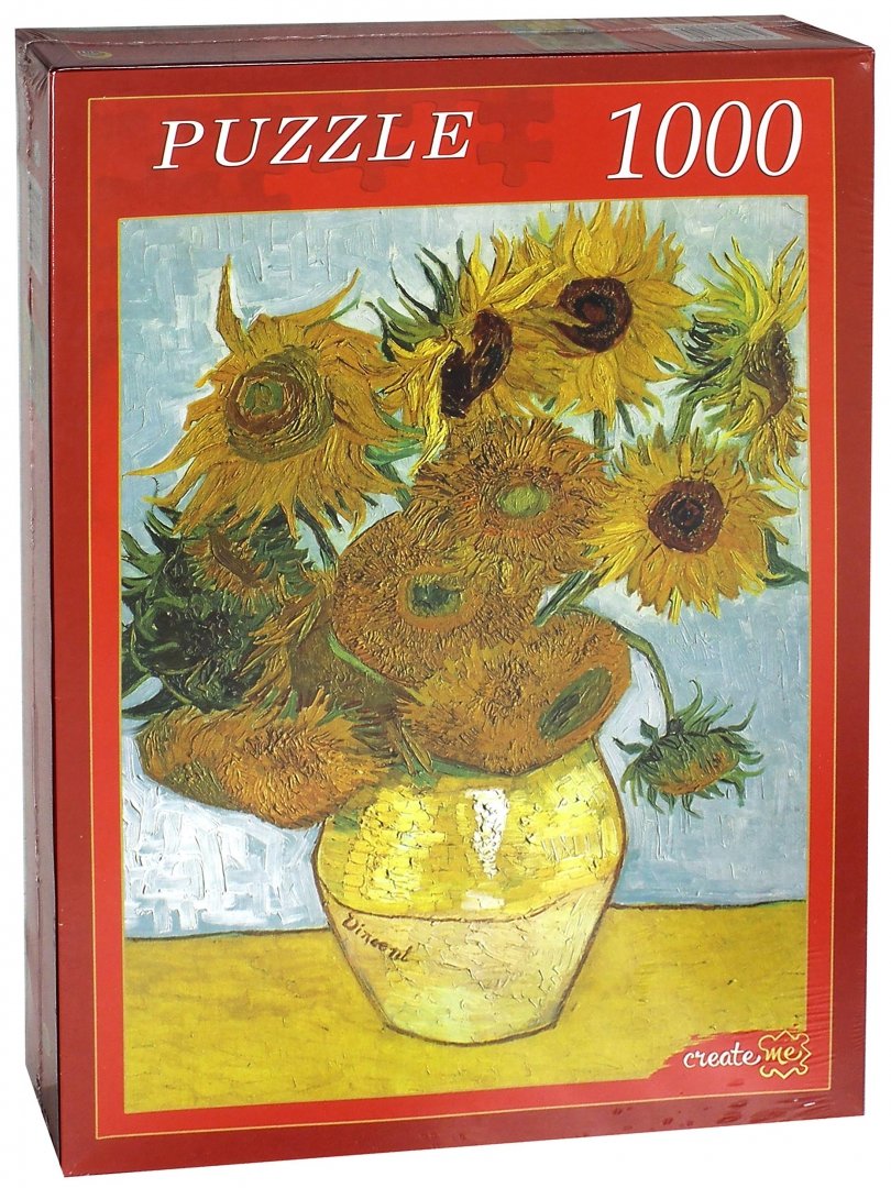 Иллюстрация 1 из 10 для Puzzle-1000. "Ван Гог. Подсолнухи" (АЛ1000-7005) | Лабиринт - игрушки. Источник: Лабиринт