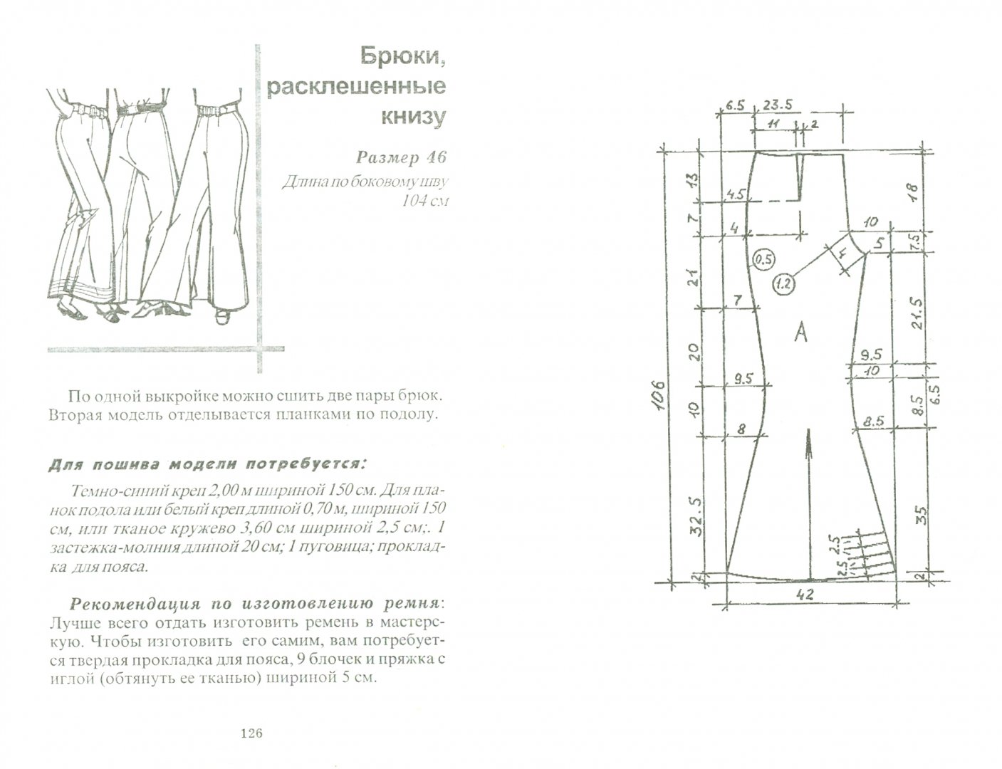 Иллюстрация 1 из 11 для Модели женских брюк - И. Блинов | Лабиринт - книги. Источник: Лабиринт