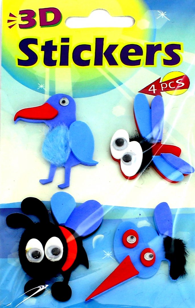 Иллюстрация 2 из 3 для Наклейки детские. FS-Sticker | Лабиринт - игрушки. Источник: Лабиринт
