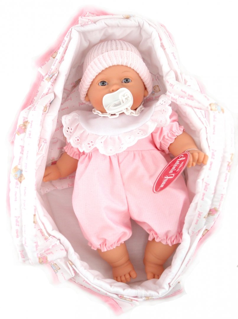 Иллюстрация 1 из 9 для Кукла-младенец "Бэби" в розовом, плачет (26см) (5523GR) | Лабиринт - игрушки. Источник: Лабиринт