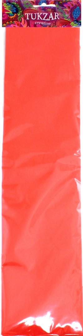 Иллюстрация 1 из 7 для Бумага цветная крепированная красная (TZ 15109) | Лабиринт - канцтовы. Источник: Лабиринт