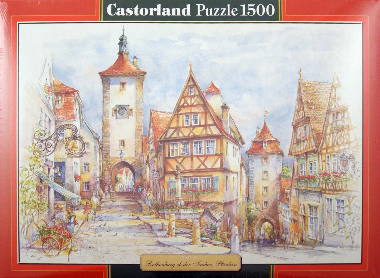 Иллюстрация 1 из 23 для Puzzle 1500 элементов, "Ротенбург" (C-151059) | Лабиринт - игрушки. Источник: Лабиринт