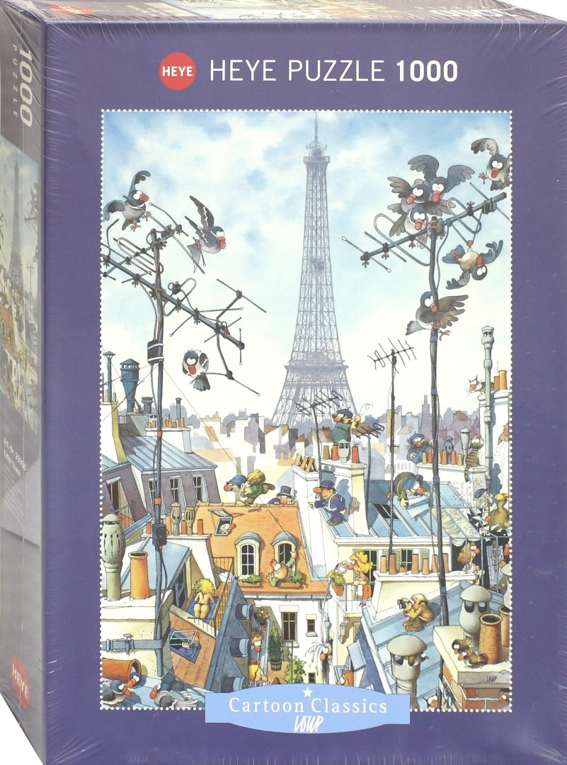 Иллюстрация 1 из 9 для Puzzle-1000 "Эйфелева башня" (29358) | Лабиринт - игрушки. Источник: Лабиринт