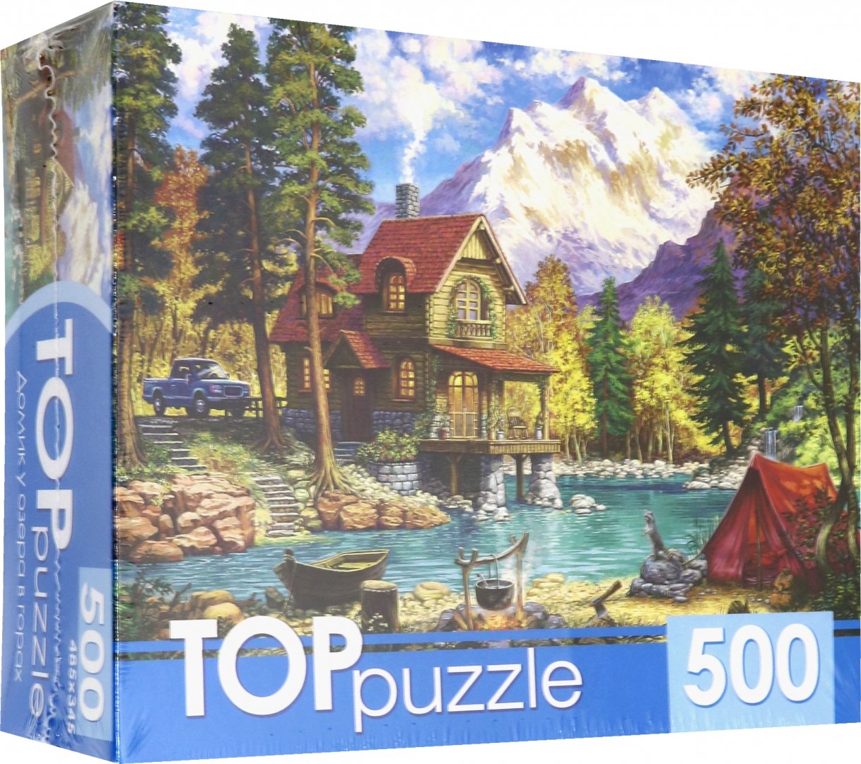 Иллюстрация 1 из 18 для TOPpuzzle-500 "Домик у озера в горах" (ХТП500-6819) | Лабиринт - игрушки. Источник: Лабиринт