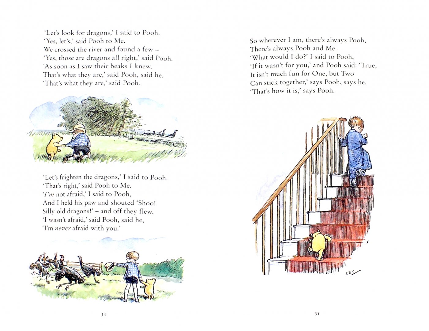 Иллюстрация 1 из 6 для Winnie-the-Pooh. Now We Are Six - A. Milne | Лабиринт - книги. Источник: Лабиринт