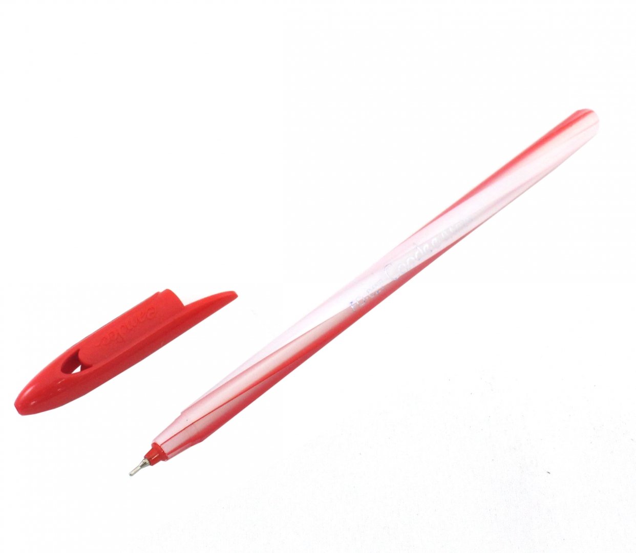 Иллюстрация 1 из 10 для Ручка шариковая "CANDEE" 0,6 мм, красная (FO-027) | Лабиринт - канцтовы. Источник: Лабиринт