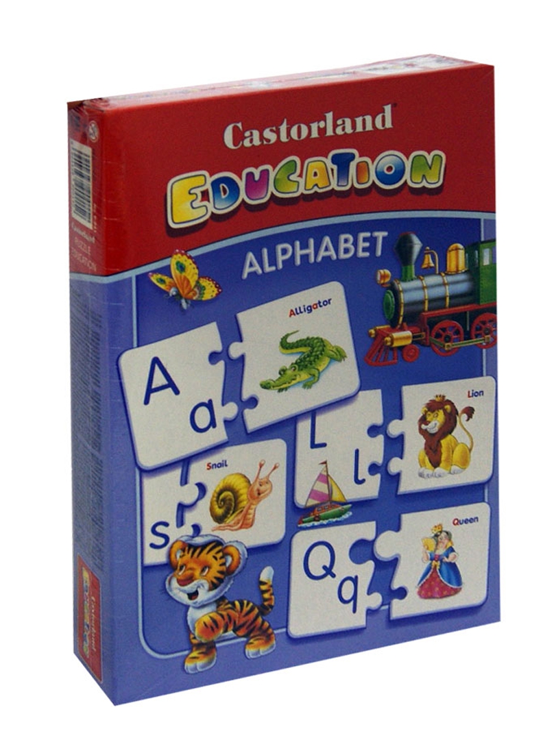 Иллюстрация 1 из 10 для Puzzle-Игра "Алфавит английский" (Е-043) | Лабиринт - игрушки. Источник: Лабиринт