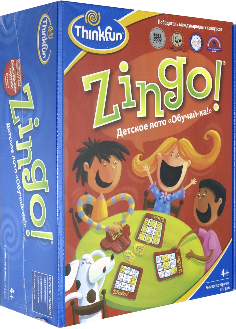 Иллюстрация 1 из 17 для Детское лото "Обучай-ка" Zingo! (7700) | Лабиринт - игрушки. Источник: Лабиринт