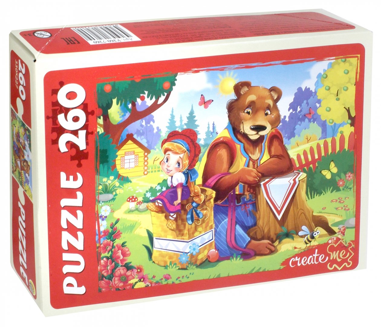 Иллюстрация 1 из 11 для Puzzle-260 "Машенька и медведь" (У260-7260) | Лабиринт - игрушки. Источник: Лабиринт