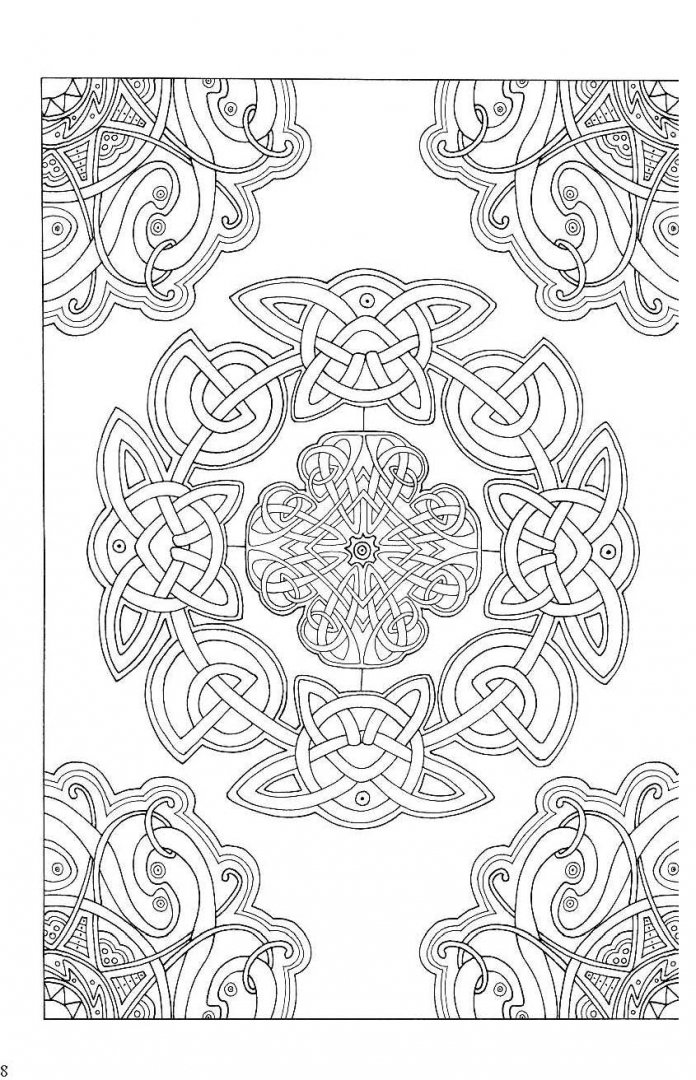 Иллюстрация 6 из 31 для Кельтские узоры. Мини-раскраска-антистресс для творчества и вдохновения | Лабиринт - книги. Источник: Лабиринт