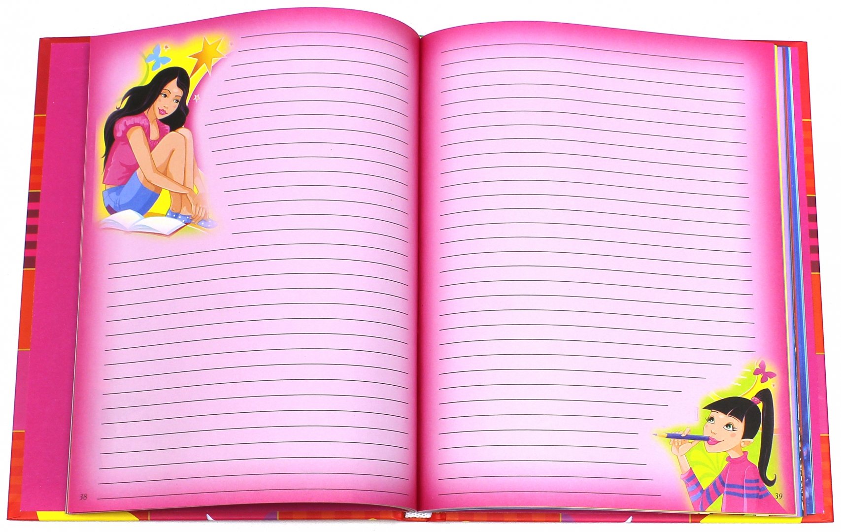 Иллюстрация 1 из 2 для Любимый дневник для девочек - Юлия Феданова | Лабиринт - книги. Источник: Лабиринт