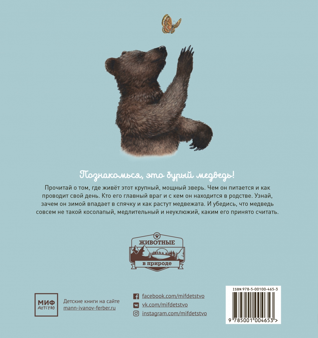 Иллюстрация 1 из 55 для Животные в природе. Медведь - Ренне | Лабиринт - книги. Источник: Лабиринт