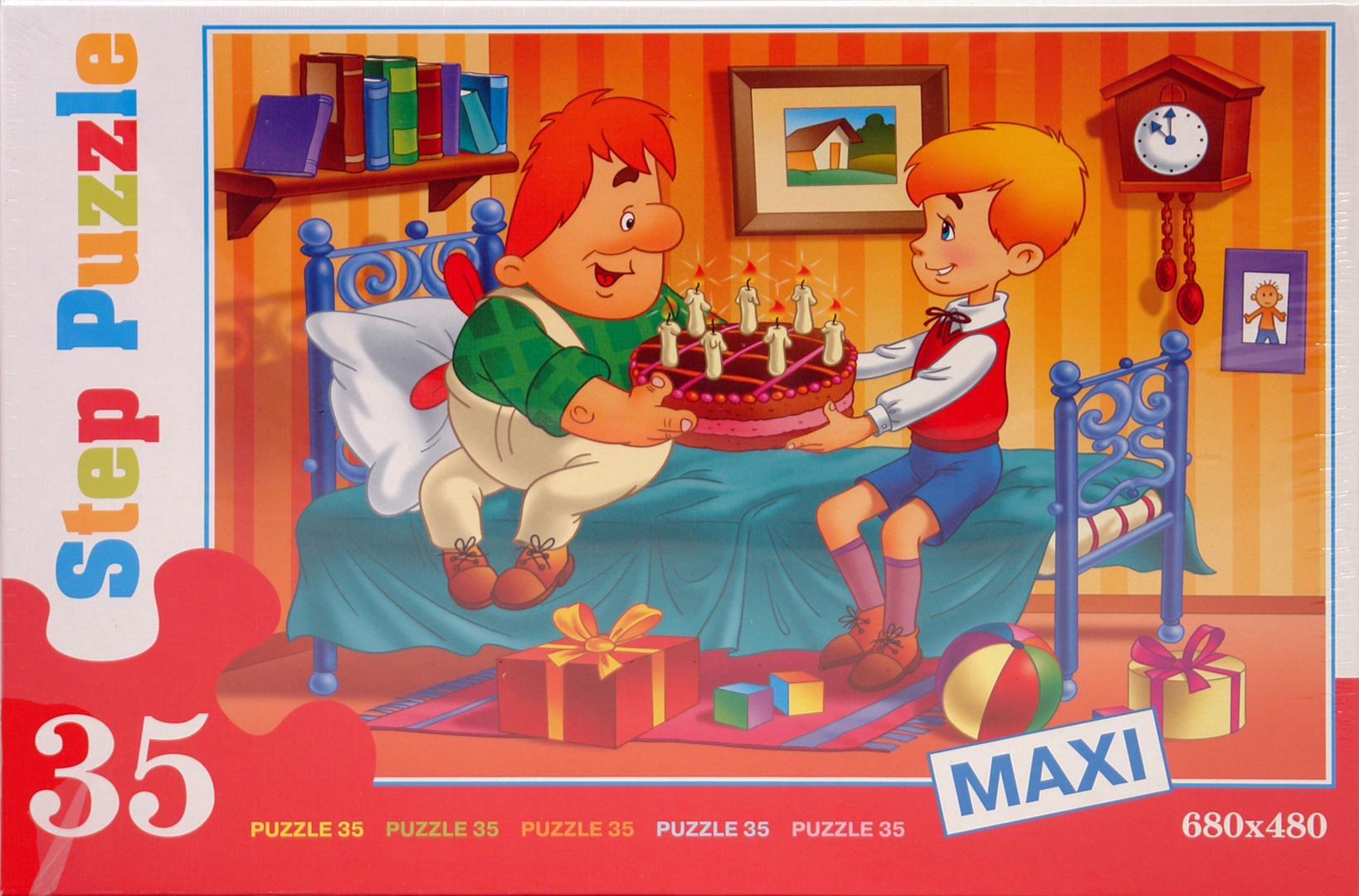 Иллюстрация 1 из 8 для Step puzzle-35 MAXI Карлсон (91303) | Лабиринт - игрушки. Источник: Лабиринт