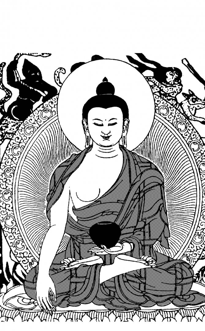 Иллюстрация 5 из 41 для Бардо Тхёдол. Тибетская книга мертвых | Лабиринт - книги. Источник: Лабиринт