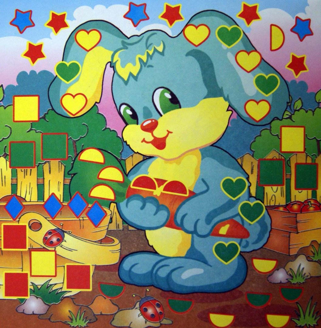 Иллюстрация 1 из 12 для Мозаика с наклейками "Ежик" | Лабиринт - игрушки. Источник: Лабиринт