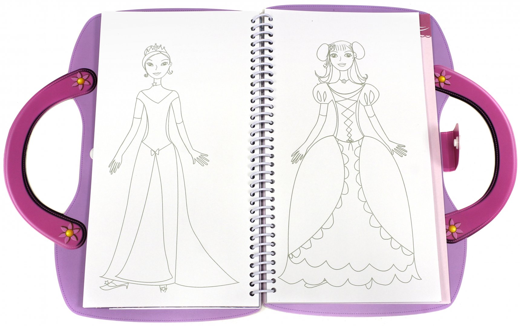 Иллюстрация 2 из 7 для Самые красивые Принцессы. Рисуем и наряжаем | Лабиринт - книги. Источник: Лабиринт