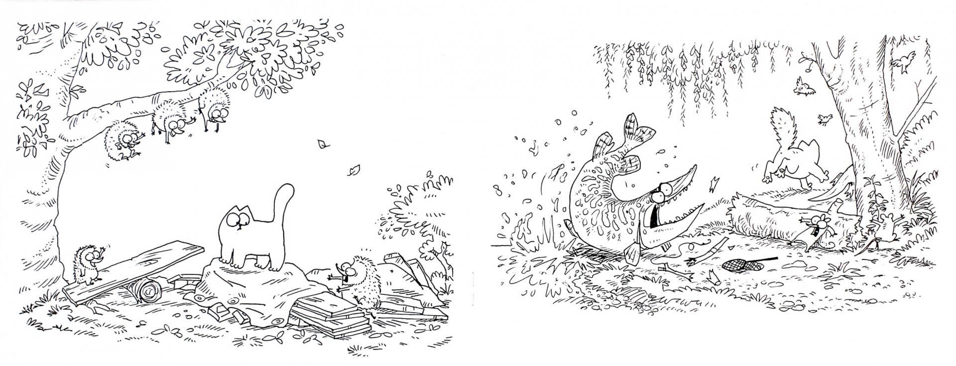 Иллюстрация 1 из 25 для Раскраска "Кот Саймона" (оранжевая) - Саймон Тофилд | Лабиринт - книги. Источник: Лабиринт
