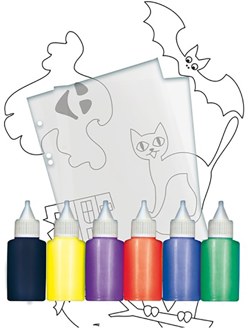 Иллюстрация 1 из 10 для Краска по стеклу "Витраж" 6 цветов (23С1447-08) | Лабиринт - игрушки. Источник: Лабиринт
