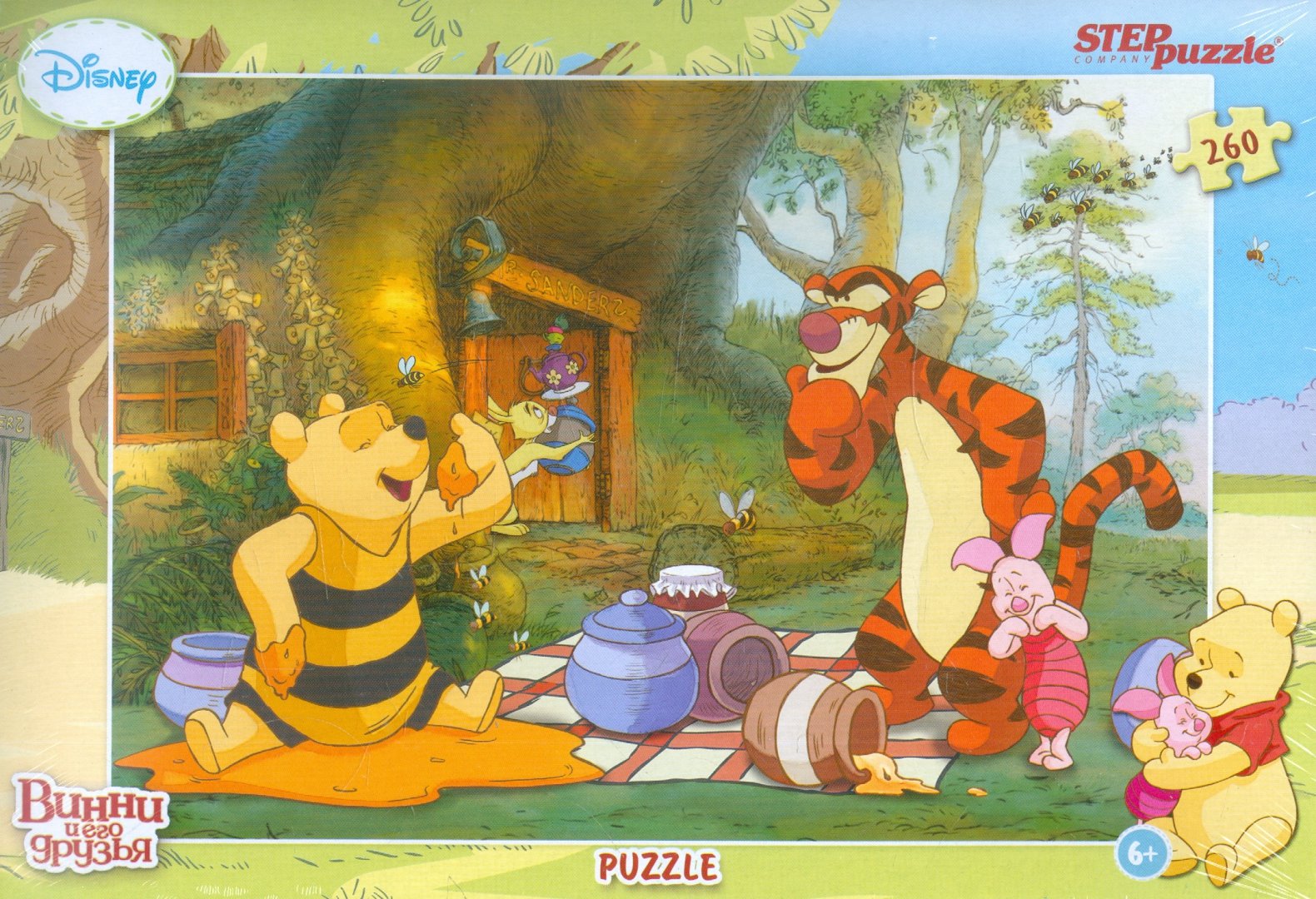Иллюстрация 1 из 4 для Step Puzzle-260. Винни и его друзья (95015) | Лабиринт - игрушки. Источник: Лабиринт