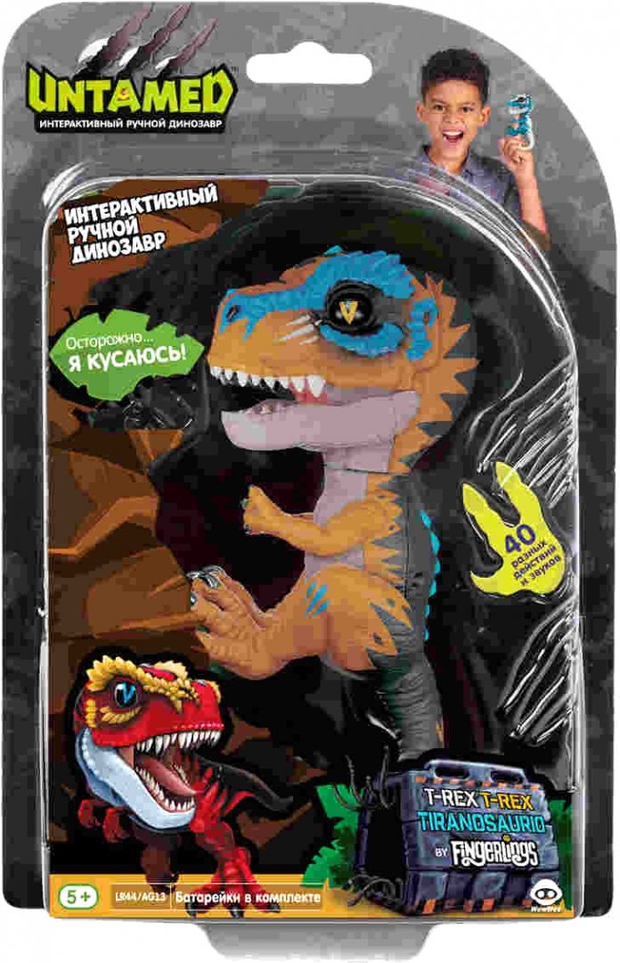 Иллюстрация 1 из 2 для Интерактивный динозавр "Скретч" 12 см (3787) | Лабиринт - игрушки. Источник: Лабиринт