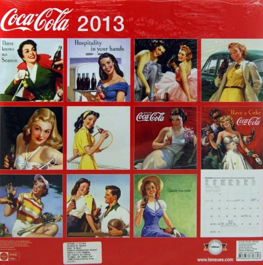 Календарь 2013 Кока-Кола (75784) купить | Лабиринт
