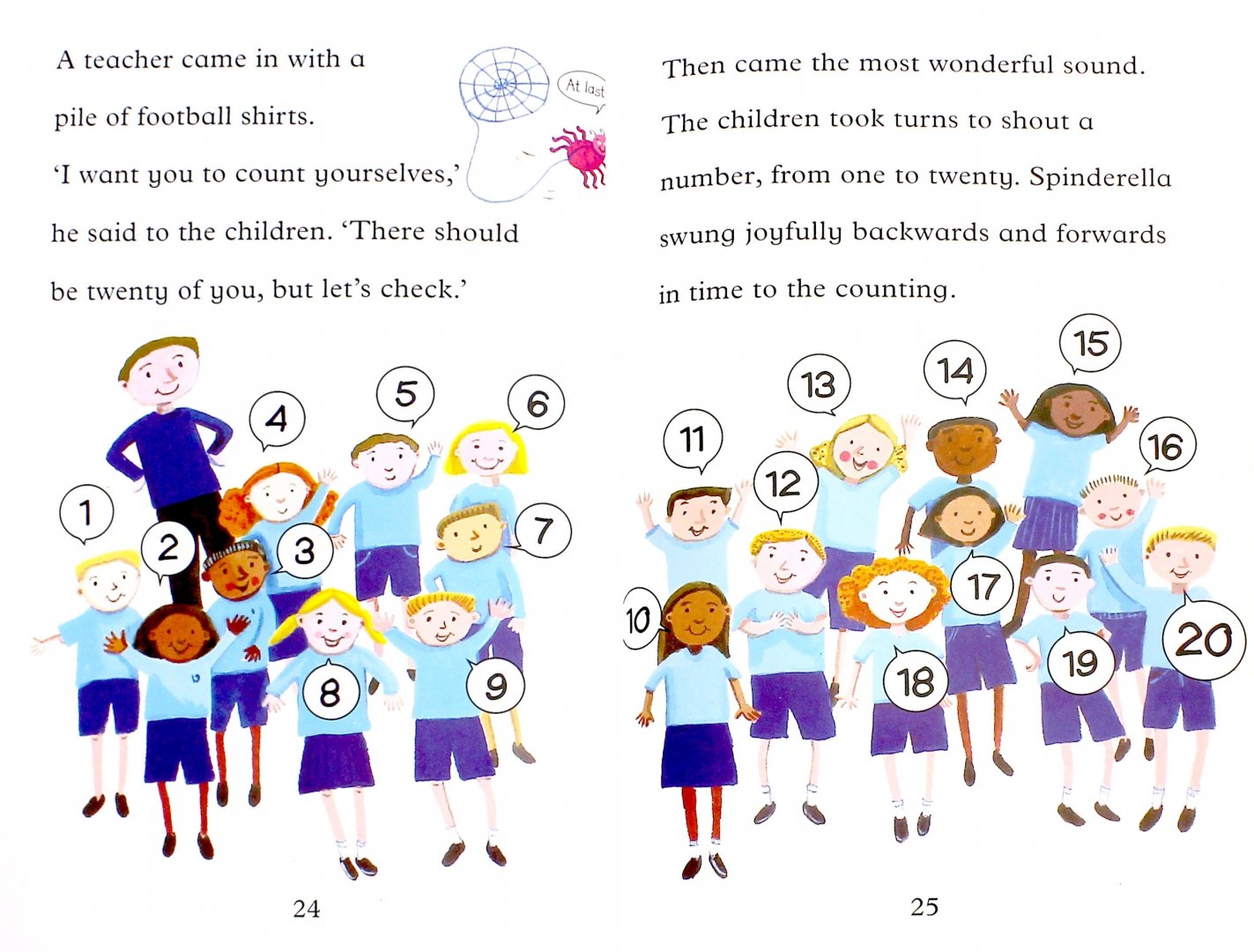 Иллюстрация 1 из 24 для Spinderella. Level 2 - Julia Donaldson | Лабиринт - книги. Источник: Лабиринт