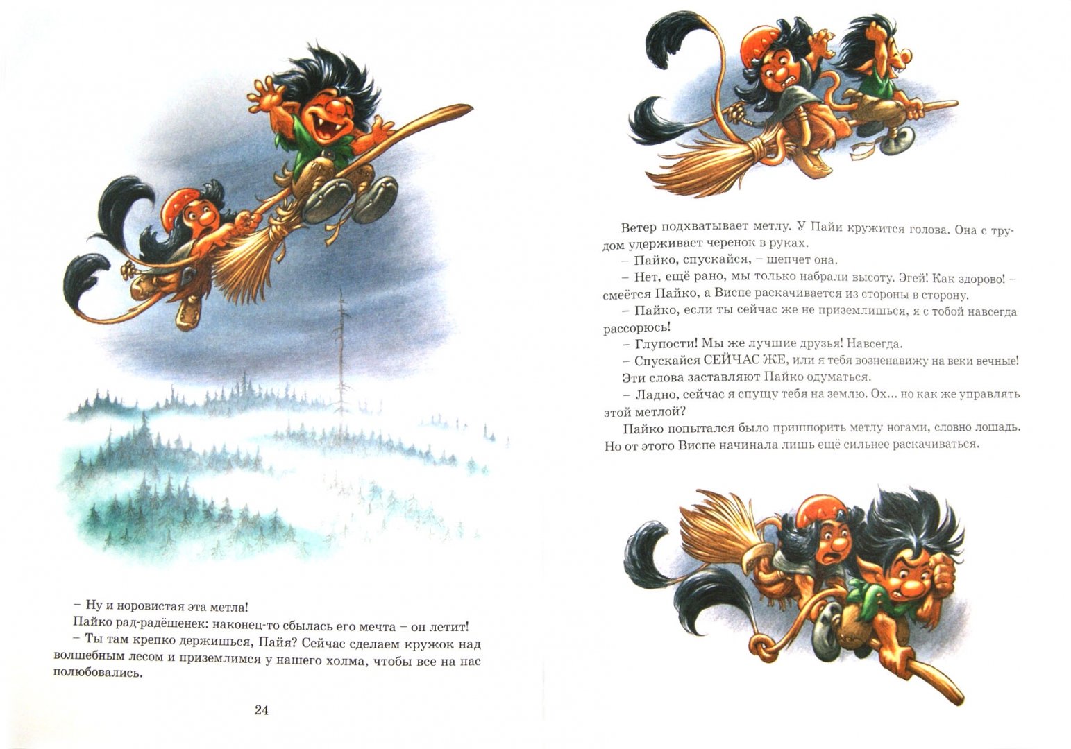 Иллюстрация 1 из 24 для Полёт на метле - Сиссель Бёэ | Лабиринт - книги. Источник: Лабиринт