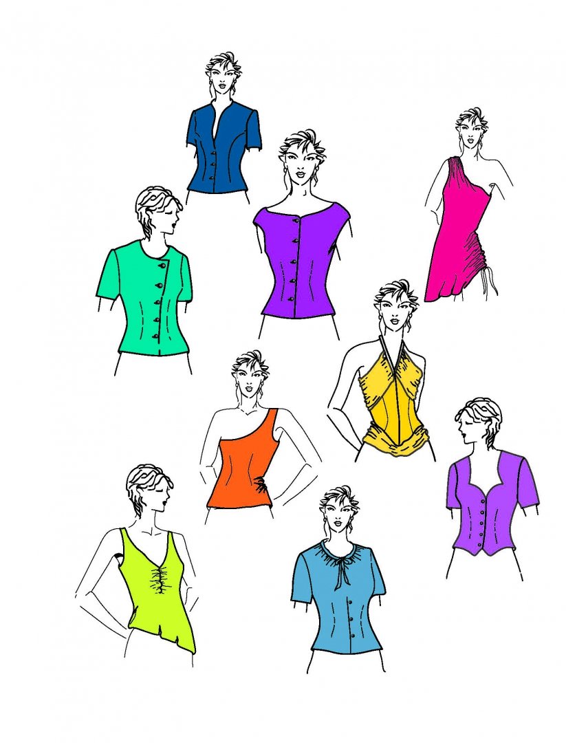 Иллюстрация 9 из 45 для Полный курс кройки и шитья. Моделирование женской одежды для начинающих - Тереза Жилевска | Лабиринт - книги. Источник: Лабиринт