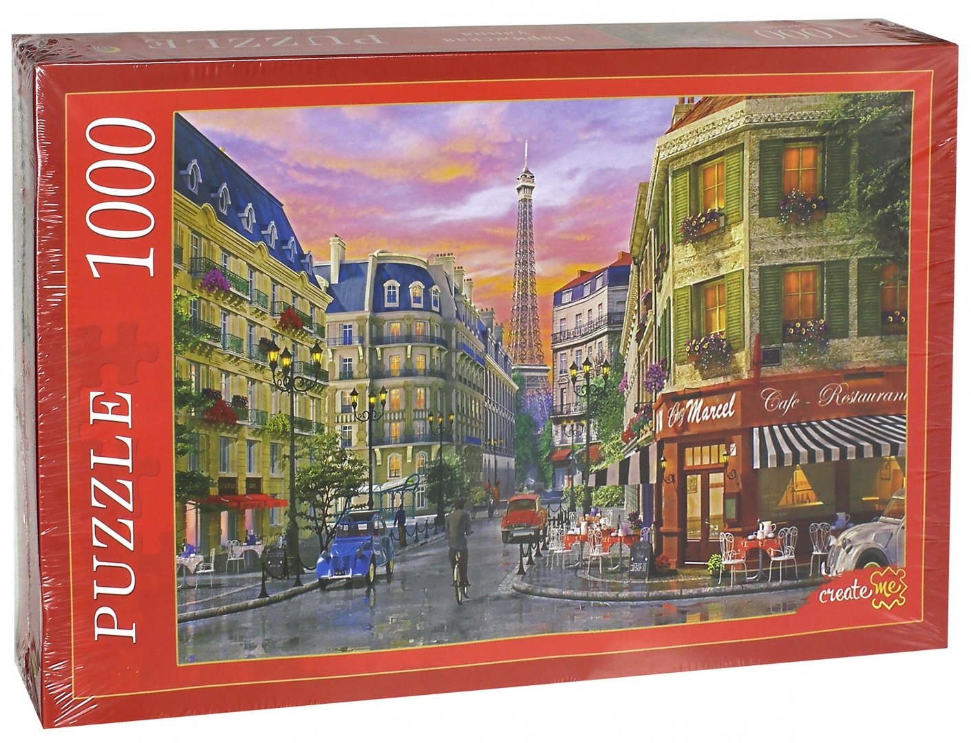 Иллюстрация 1 из 9 для Puzzle-1000 "Парижская улица" (МГ1000-7349) | Лабиринт - игрушки. Источник: Лабиринт