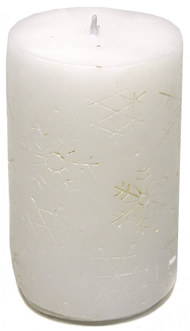 Иллюстрация 2 из 2 для Свеча с подсветкой "Снежинки" 6 х 10 см (Н88656) | Лабиринт - сувениры. Источник: Лабиринт