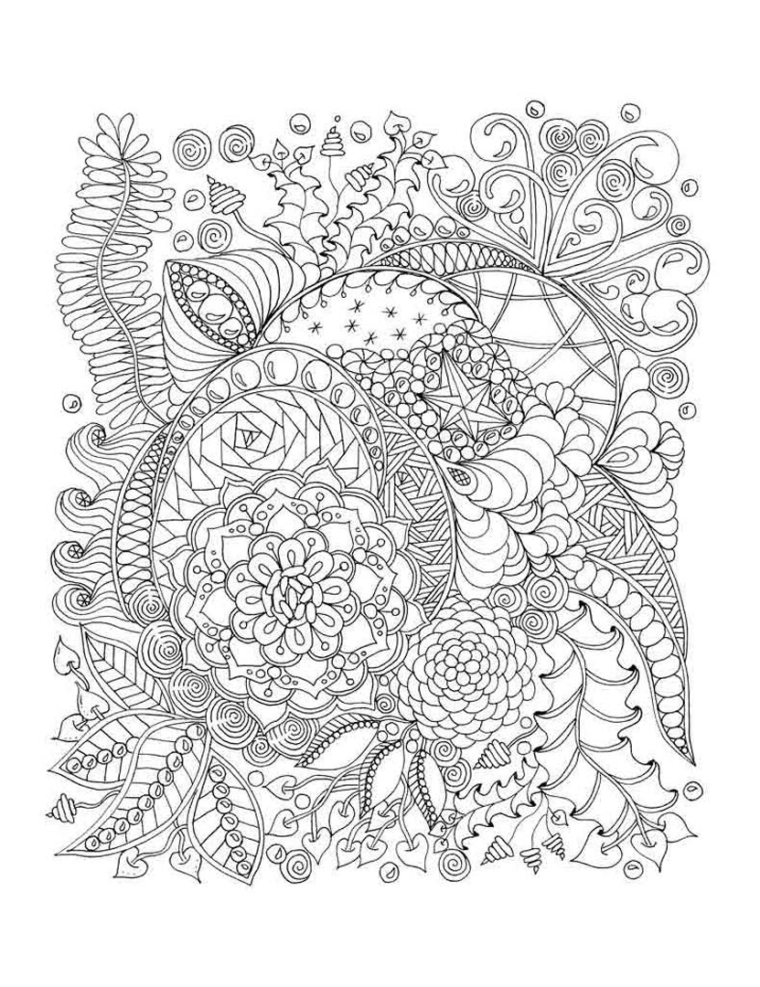 Иллюстрация 1 из 38 для Дзен-дудлинг. Удивительные сады | Лабиринт - книги. Источник: Лабиринт