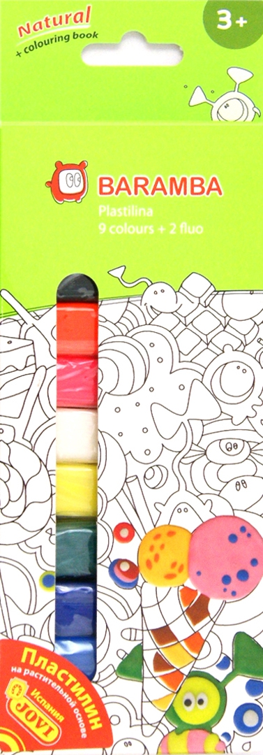 Иллюстрация 1 из 6 для Пластилин 11 штук, 11 цветов (B30009) | Лабиринт - игрушки. Источник: Лабиринт