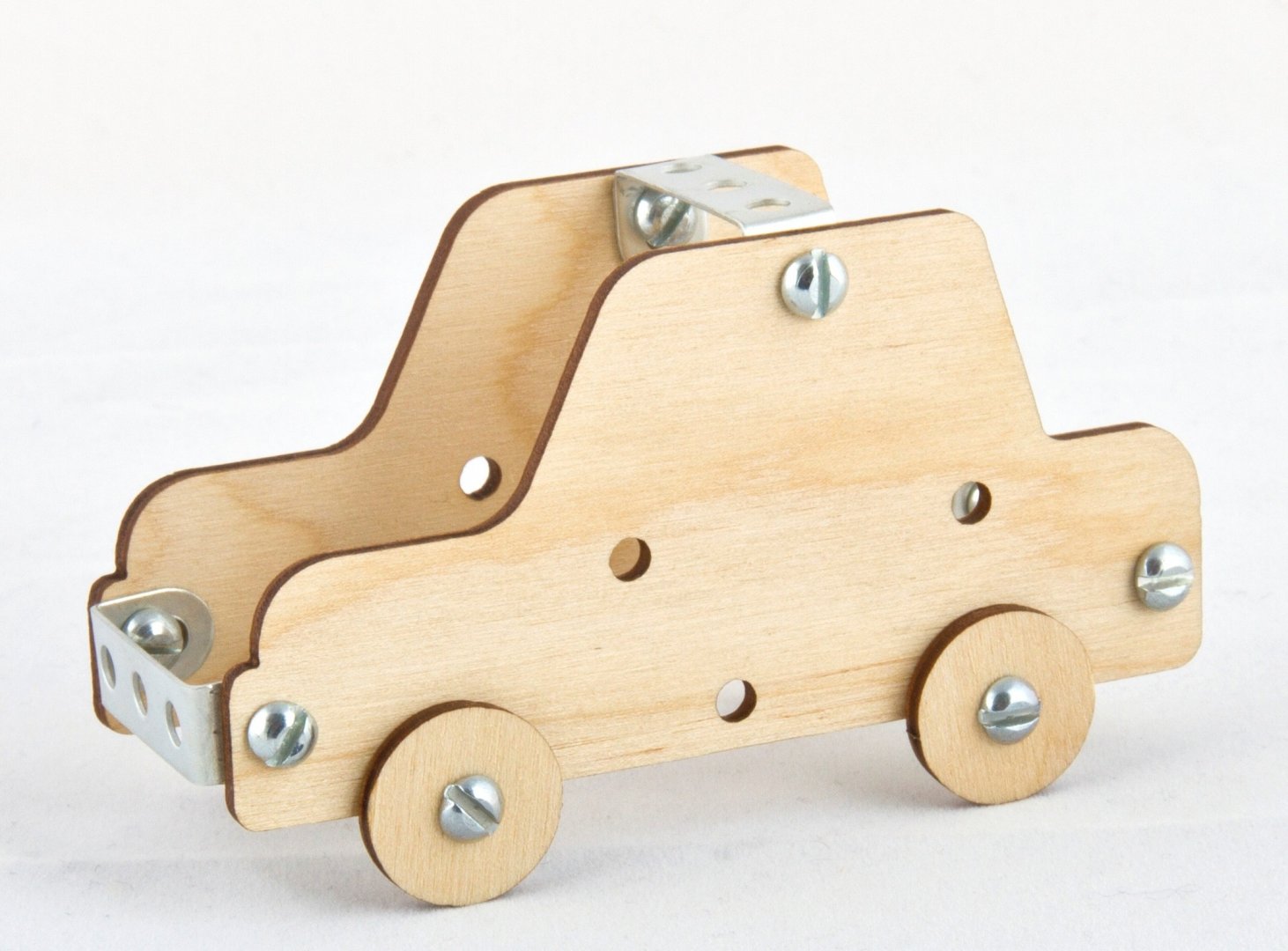Иллюстрация 1 из 2 для Конструктор из дерева и металла. "Машинка" (01620) | Лабиринт - игрушки. Источник: Лабиринт