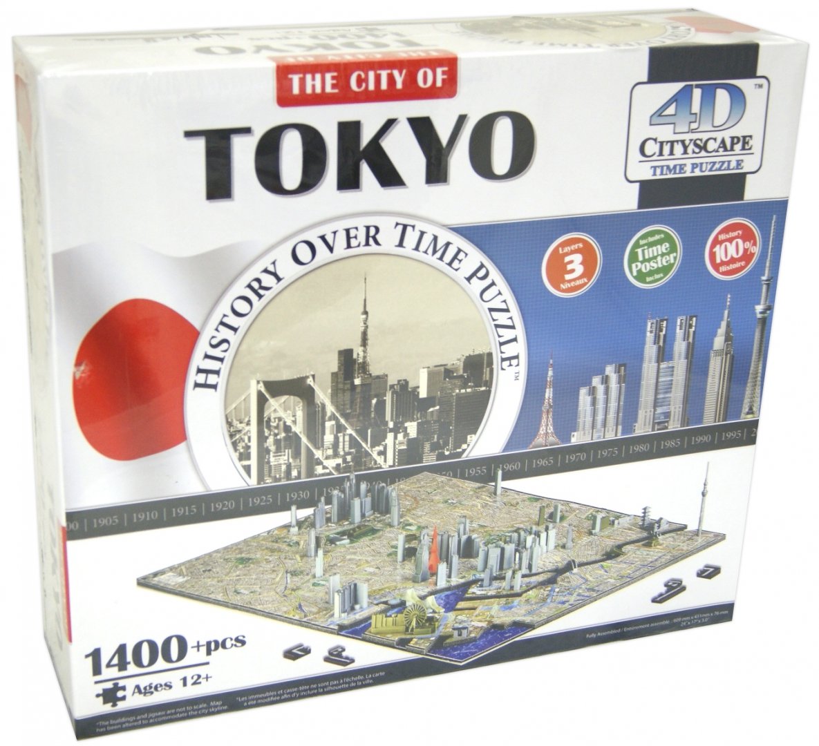 Иллюстрация 2 из 6 для Пазл "Токио" 1400 деталей (Д610 Х Ш432 Х В102) | Лабиринт - игрушки. Источник: Лабиринт