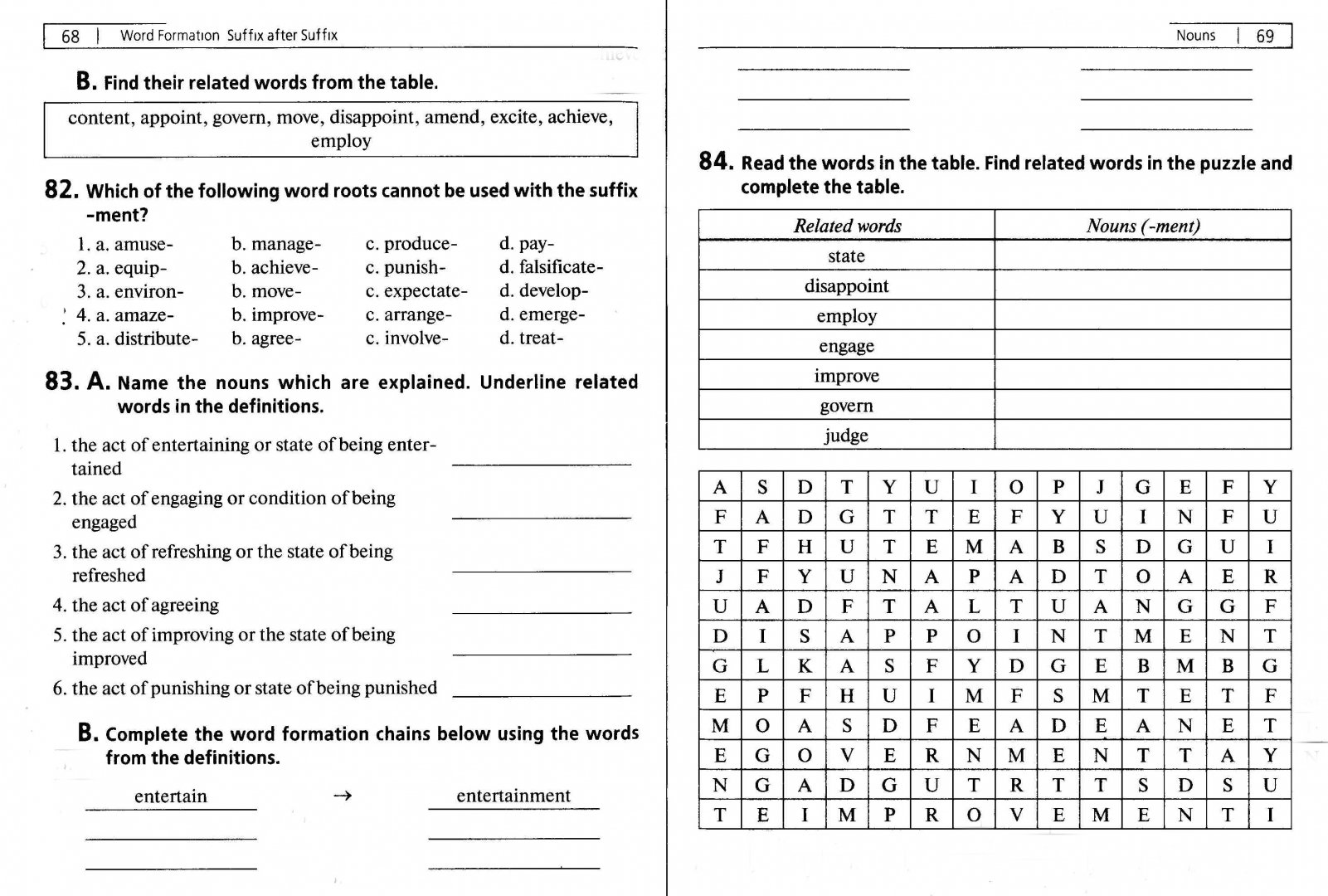 Тесты и задания для развития навыка письма и грамматики