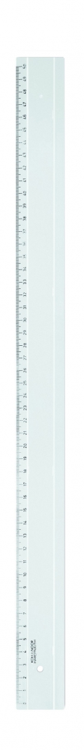 Иллюстрация 1 из 2 для Линейка, 50 см, пластиковая, прозрачная | Лабиринт - канцтовы. Источник: Лабиринт