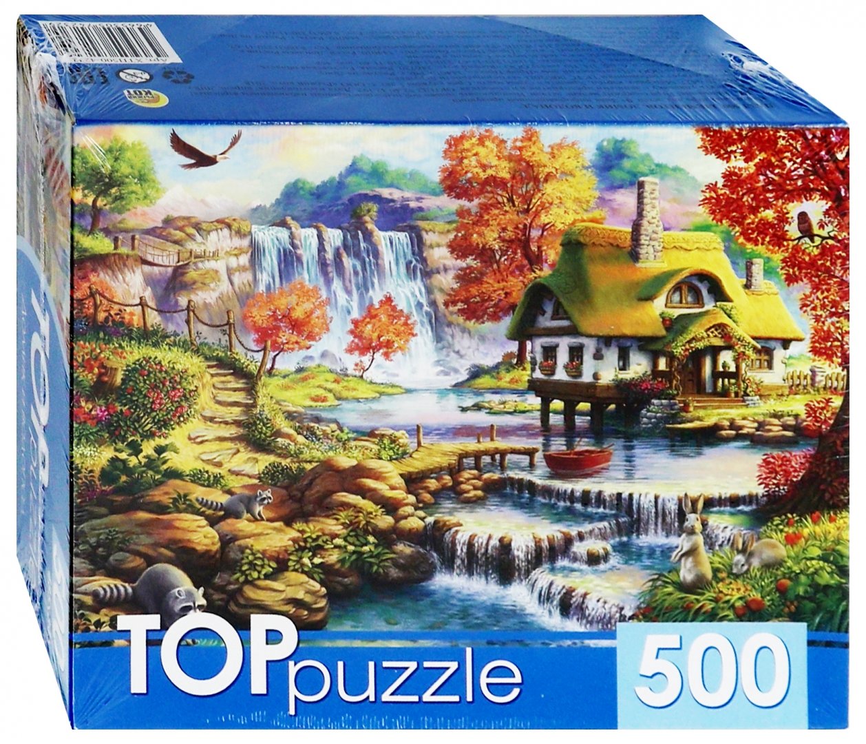 Иллюстрация 1 из 26 для TOPpuzzle-500 "Домик и водопад" (ХТП500-4232) | Лабиринт - игрушки. Источник: Лабиринт
