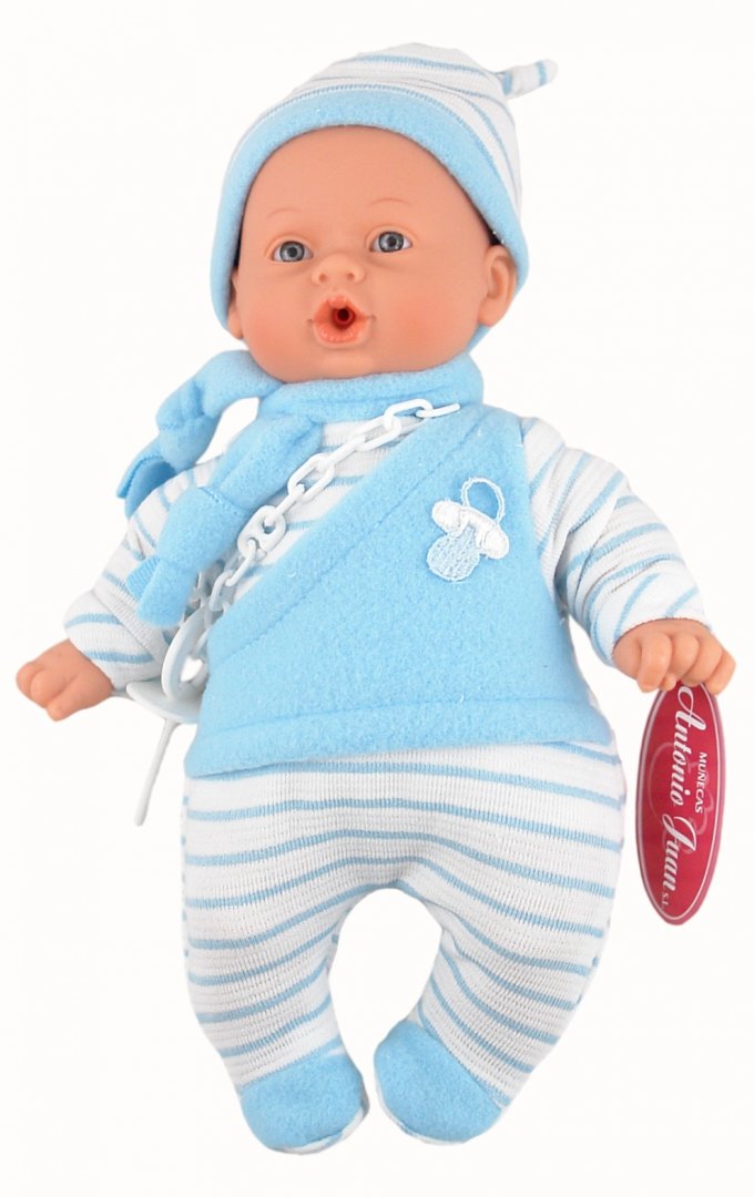Иллюстрация 1 из 11 для Кукла-младенец "Нико" в голубом (3305B) | Лабиринт - игрушки. Источник: Лабиринт