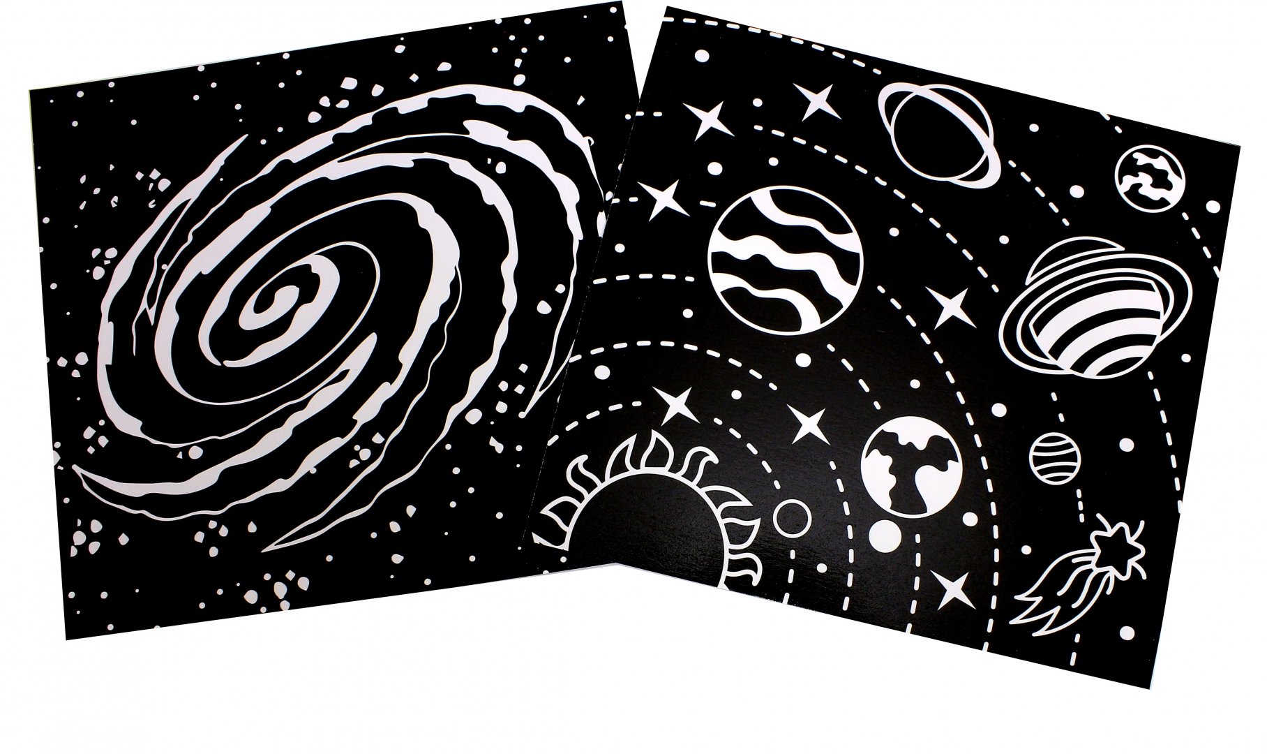 Иллюстрация 1 из 3 для Космическая раскраска. Космическая станция и звездолеты | Лабиринт - книги. Источник: Лабиринт