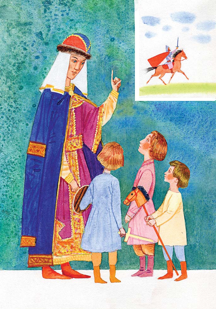 Иллюстрация 4 из 49 для Житие святого равноапостольного князя Владимира в пересказе для детей - Тимофей Веронин | Лабиринт - книги. Источник: Лабиринт