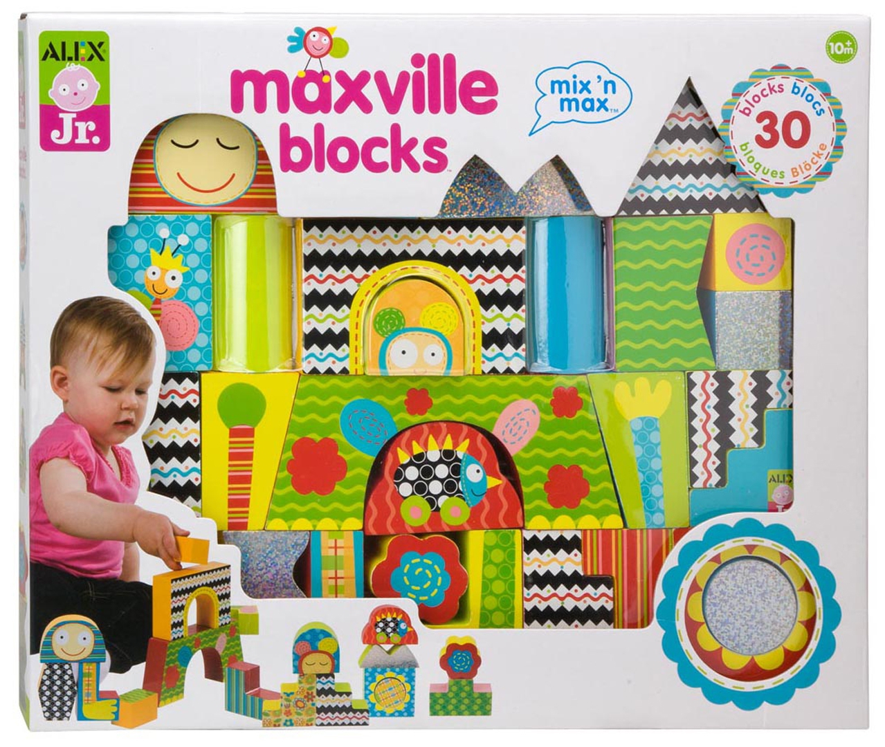Иллюстрация 1 из 2 для Развивающий деревянный набор "Максвиль" 30 деталей (1980) | Лабиринт - игрушки. Источник: Лабиринт