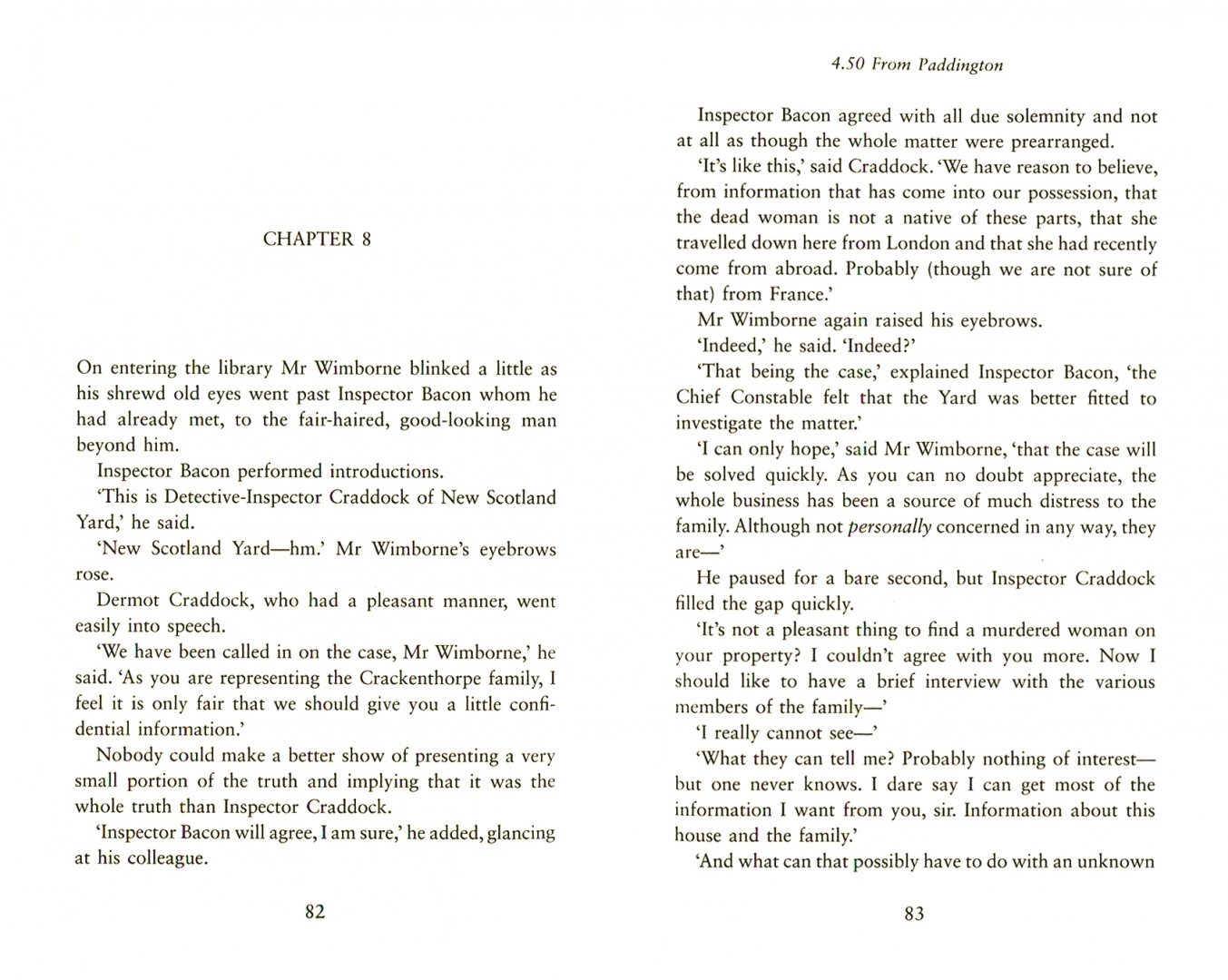 Иллюстрация 1 из 5 для 4.50 from Paddington - Agatha Christie | Лабиринт - книги. Источник: Лабиринт