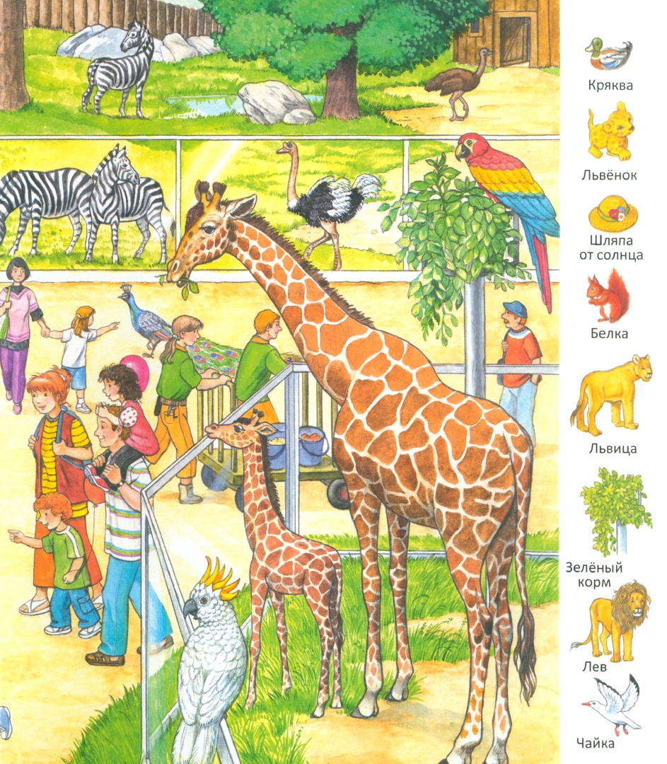 Иллюстрация 3 из 35 для В зоопарке | Лабиринт - книги. Источник: Лабиринт
