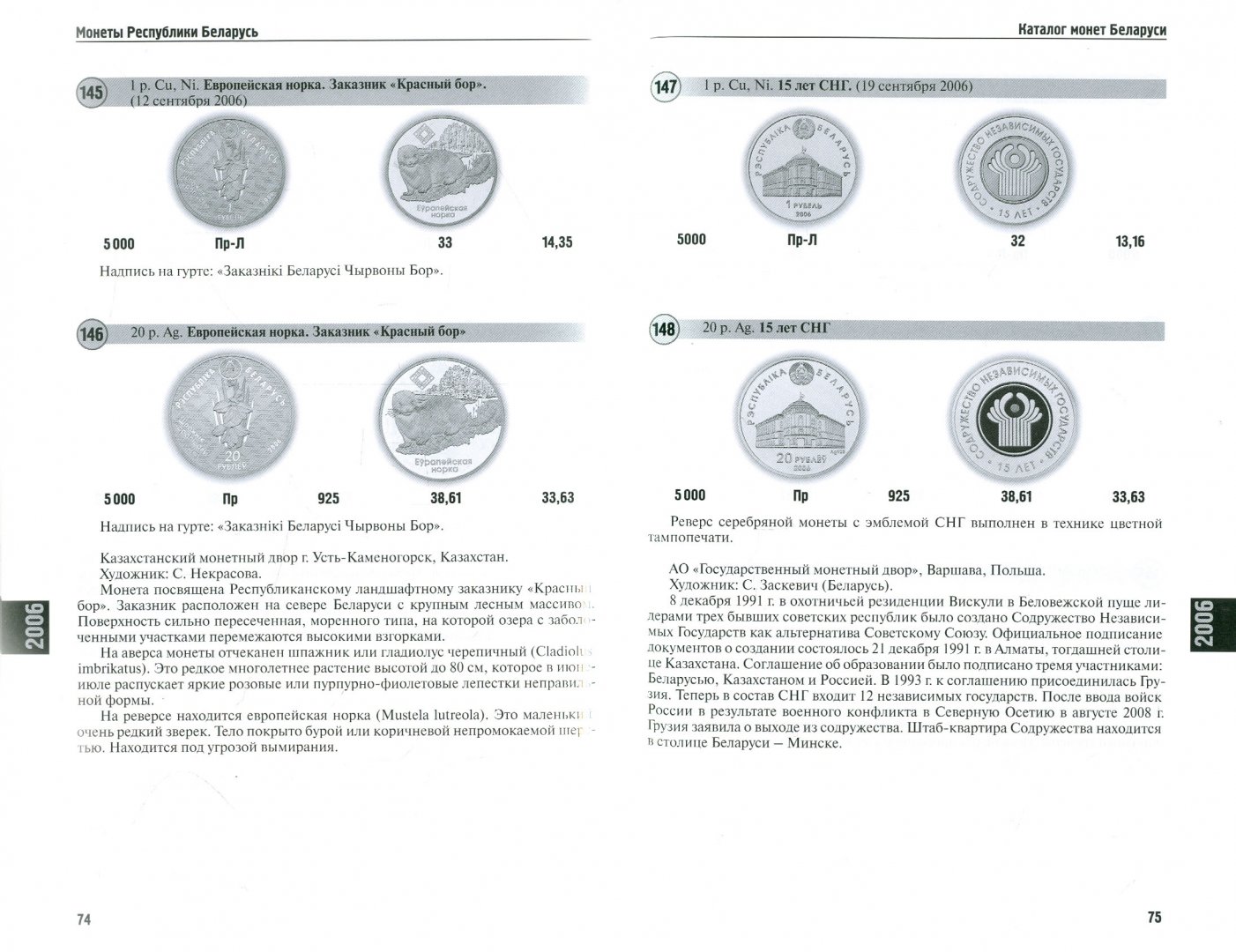 Иллюстрация 1 из 7 для Монеты Республики Беларусь (1995-2010 гг.) - Величко, Герич, Назаров | Лабиринт - книги. Источник: Лабиринт